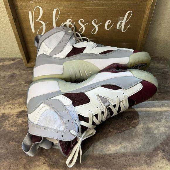 Nike Air Jordan Jumpman Two Trey (23), Cherrywood Red, Men’s 11.5 US - Picture 8 of 11